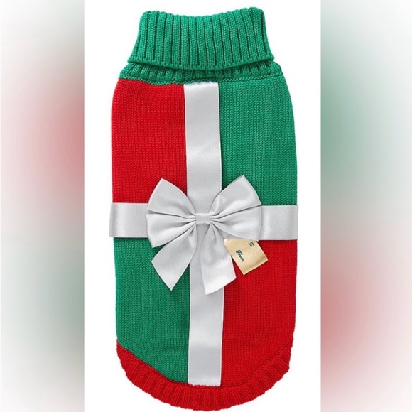 Merry & Bright™ Dog Sweater, KONG Holiday Bone & Ho Ho Bags - Picture 2 of 12